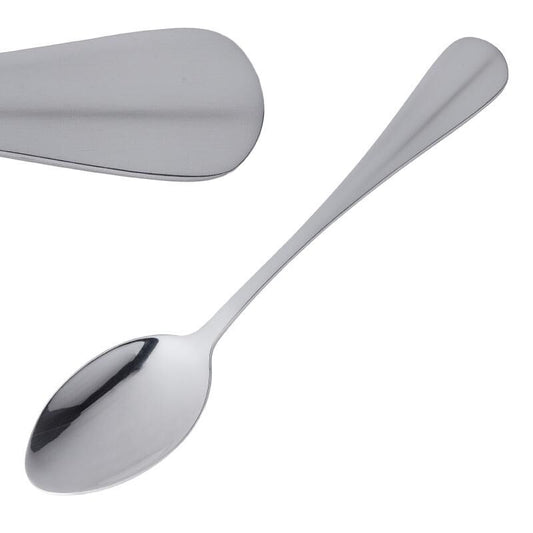 Baguette Dessert Spoons Stainless Steel Per 12