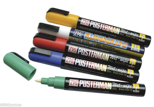 Coloured 6mm Illumigraph Pens per 5