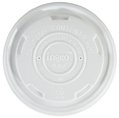 8oz Compostable Soup Container Lid