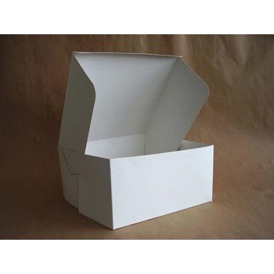 12x12x6" White Cake Box + Lid