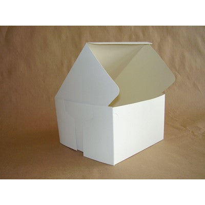 8x8x4"  White Cake Boxes