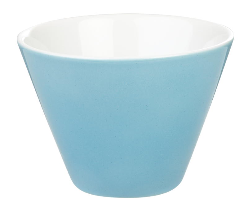 Porcelite Blue 10cm Conic Bowl Each