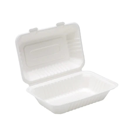 9x6" Bagasse Lunch Box