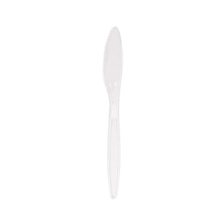 Clear Premium Reusable Knives Per 50
