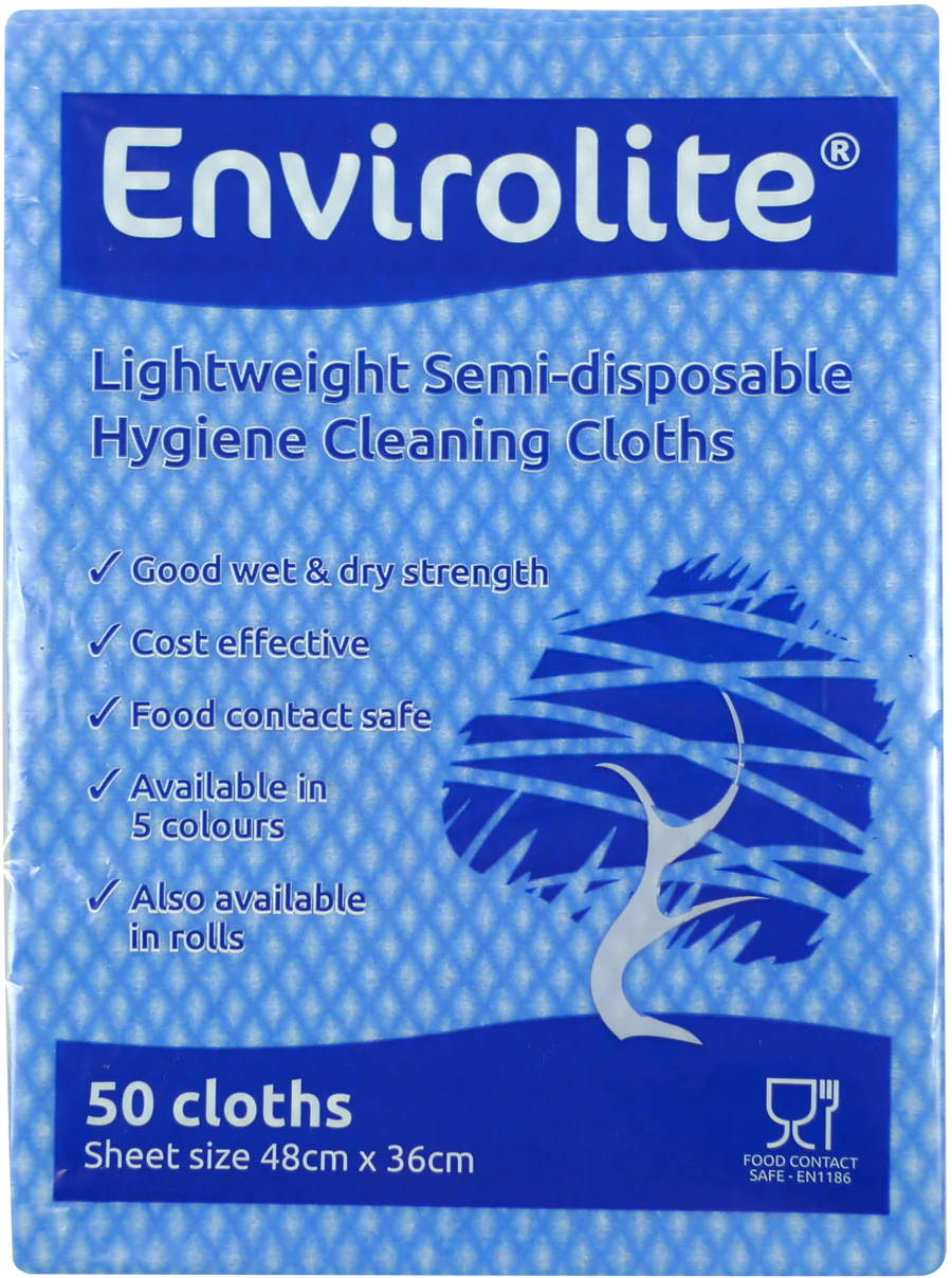 Blue Envirolite Wipes