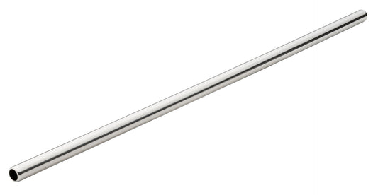 Stainless Steel Straw 8.5" (21.5cm) Pack of 6 - with Brush
