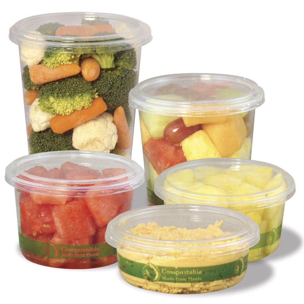 12oz DispoLite PLA Compostable Deli Containers