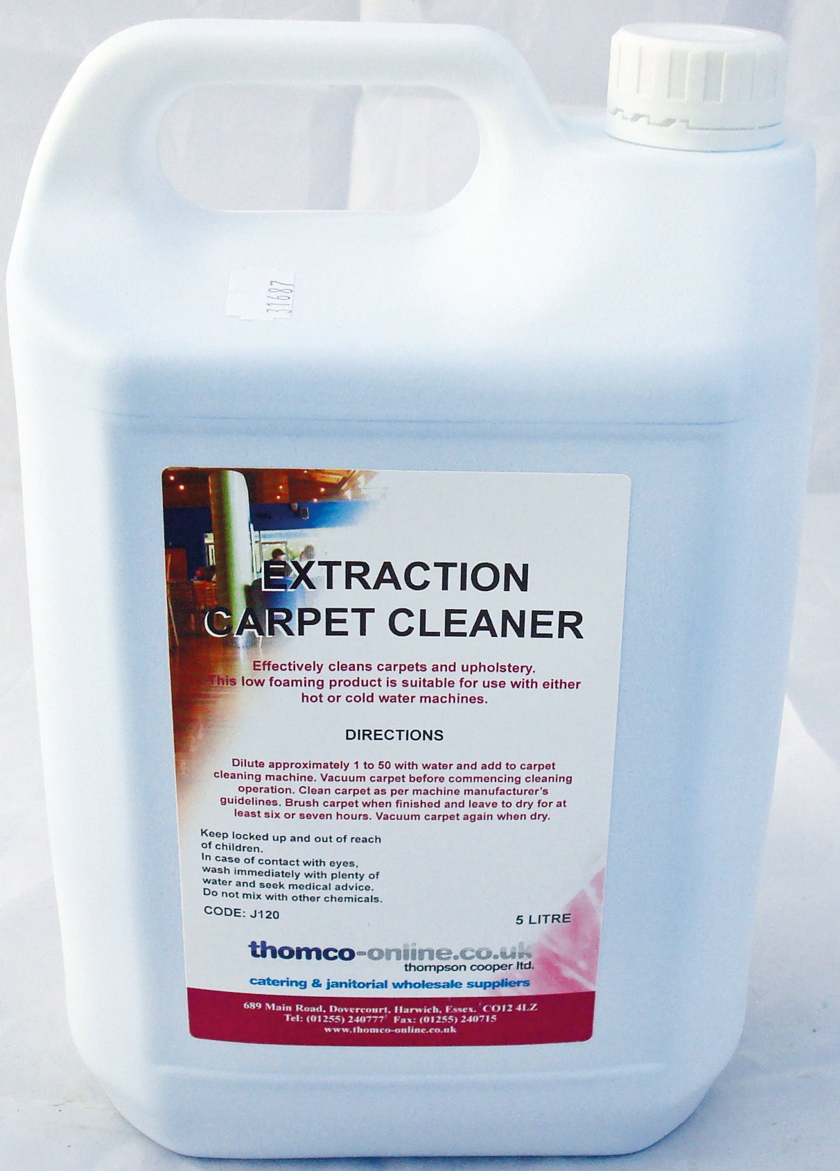 Thomco' Extraction Carpet Shampoo Per 5 litre