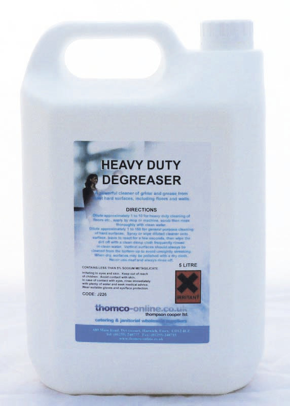 HEAVY DUTY DEGREASER Per 5 Litre