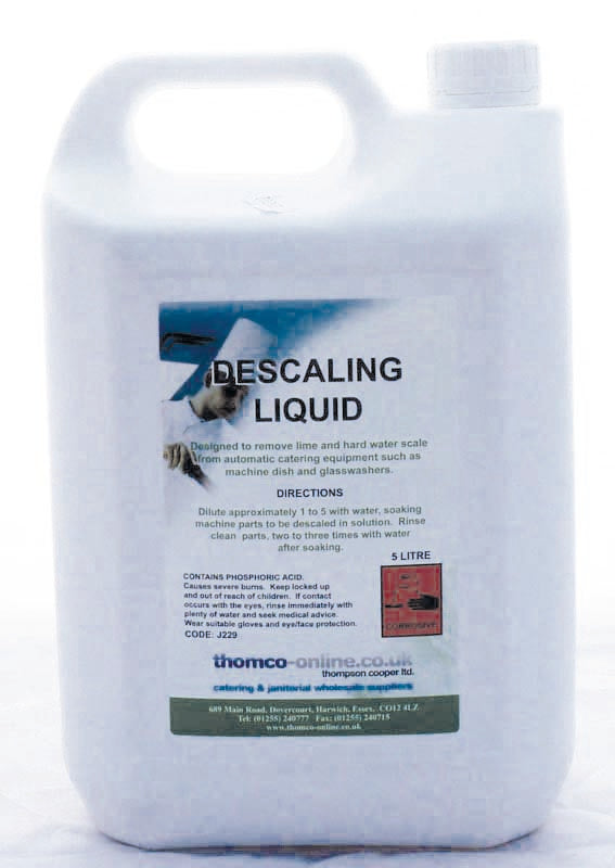 DESCALING LIQUID Per 5 ltr