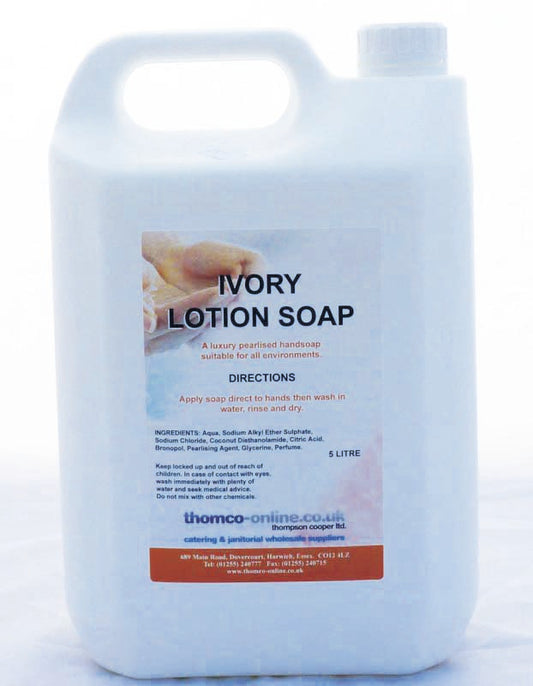 Thomco' IVORY Lotion Soap Per 5 ltr