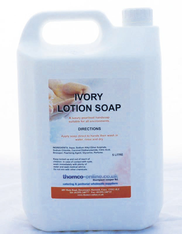 Thomco' IVORY Lotion Soap Per 5 ltr