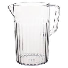 0.9Ltr Ribbed Polycarbonate Jug  (30oz)