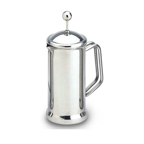 6  Cup Cafe Stal Cafetiere Mirror Finish Each