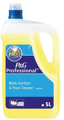 P+G Lemon Multi Surface+Floor Cleaner per 5 ltr