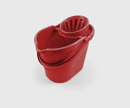 Red Plastic Mop Buckets