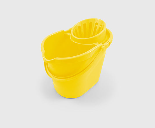 Yellow Plastic Mop Buckets