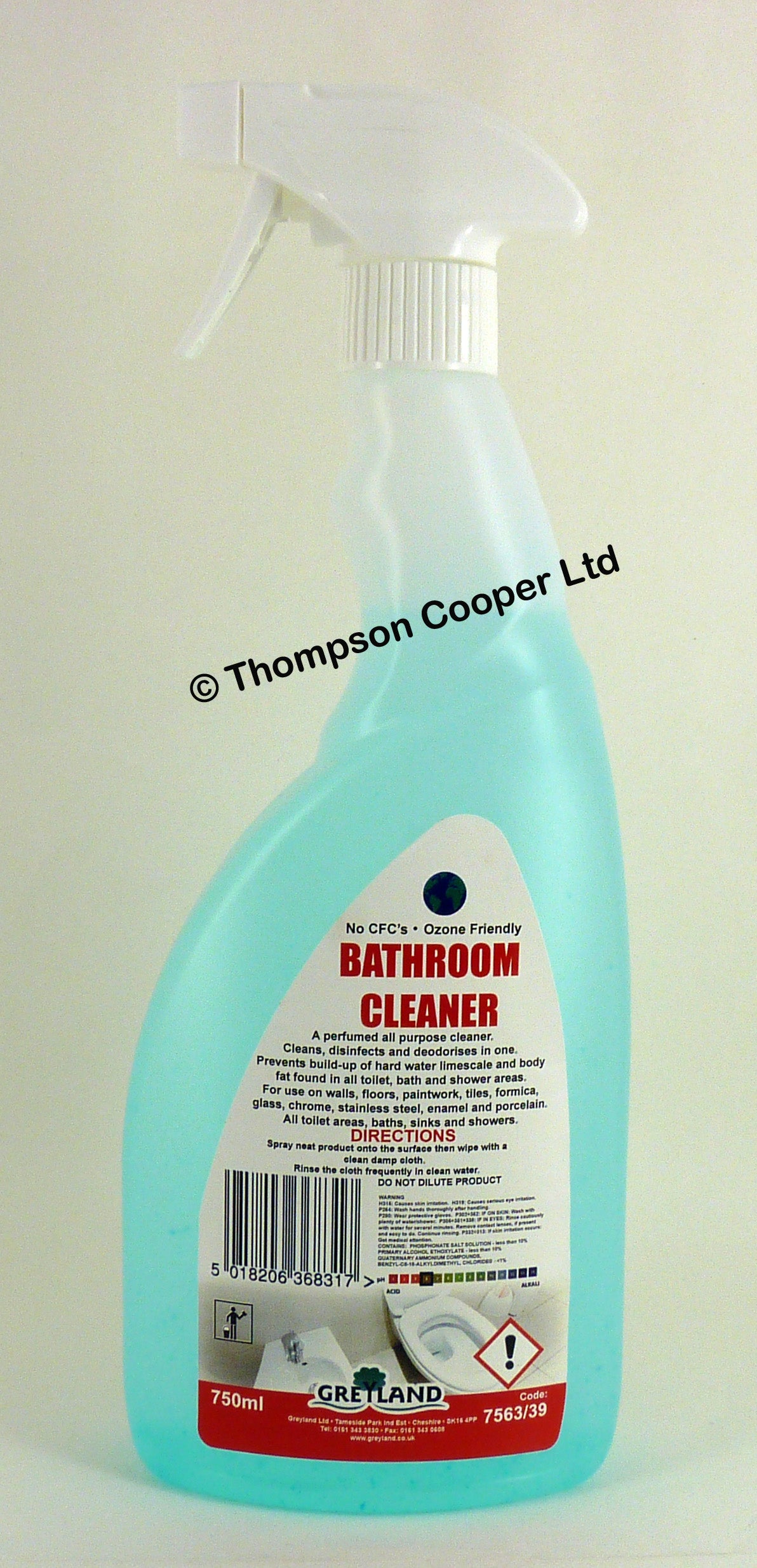 Washroom / Bathroom Cleaner Ready to Use 6 x750ml