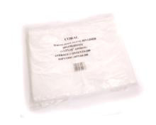 15x24x24" White Square Bin Liners Per 100