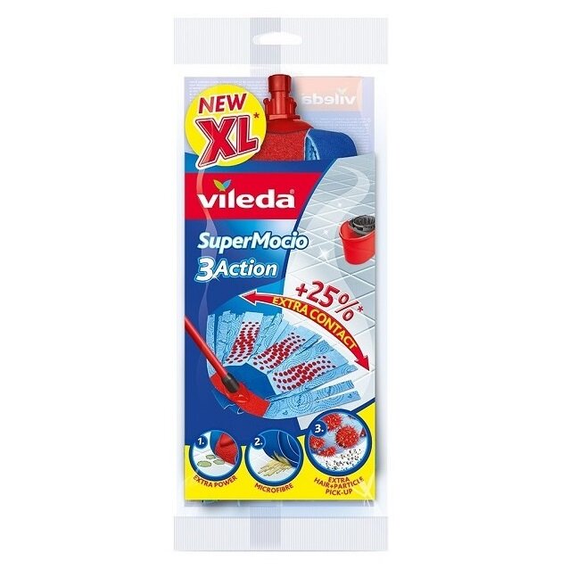 Vileda Supermocio Refill Twin Pack