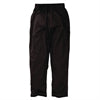 Black Baggy Drawstring Chefs Trousers