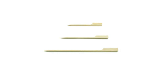4.5"/11.4cm Bamboo Paddle Picks Per 100