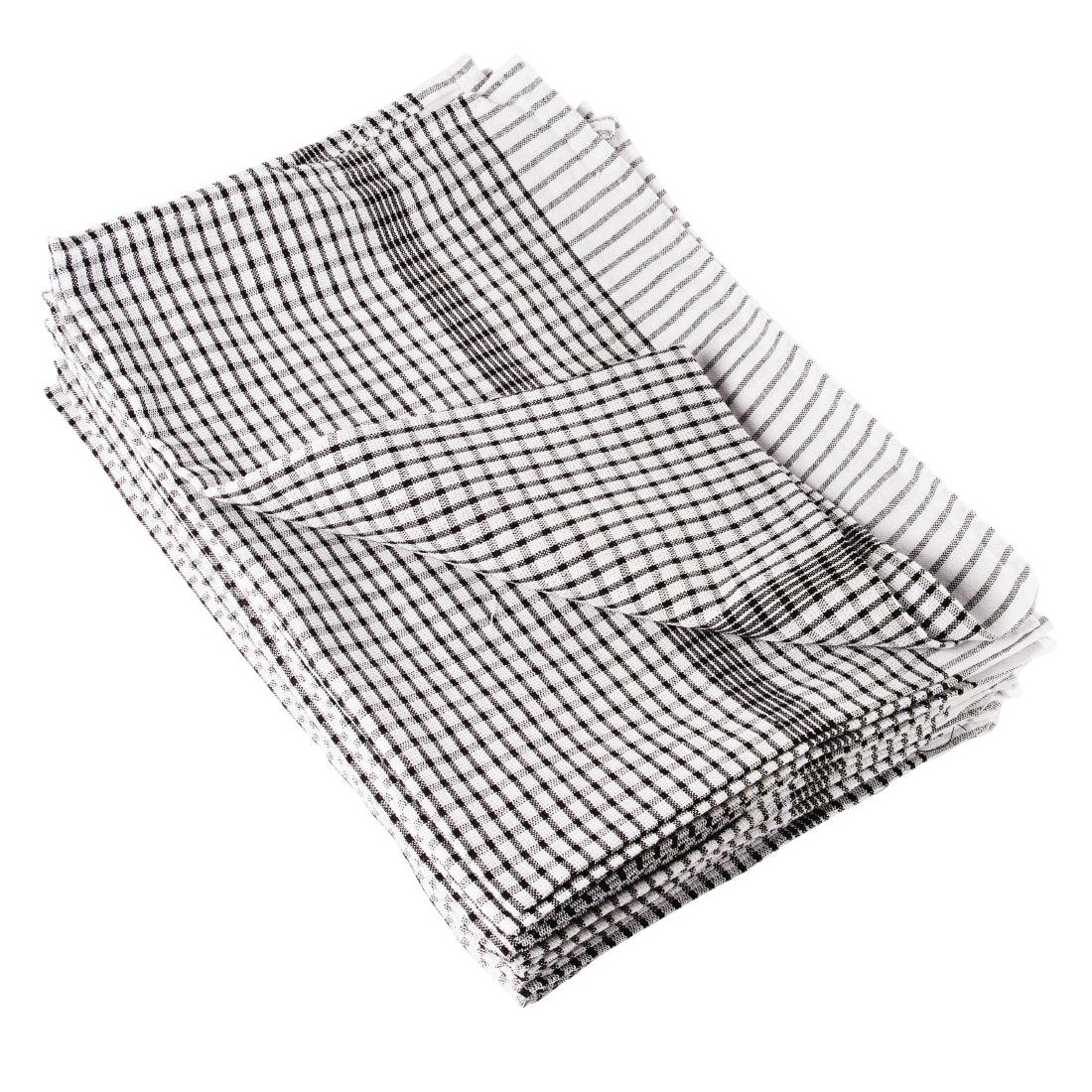 Black Wonderdry Tea Towels 20x30" Per 10
