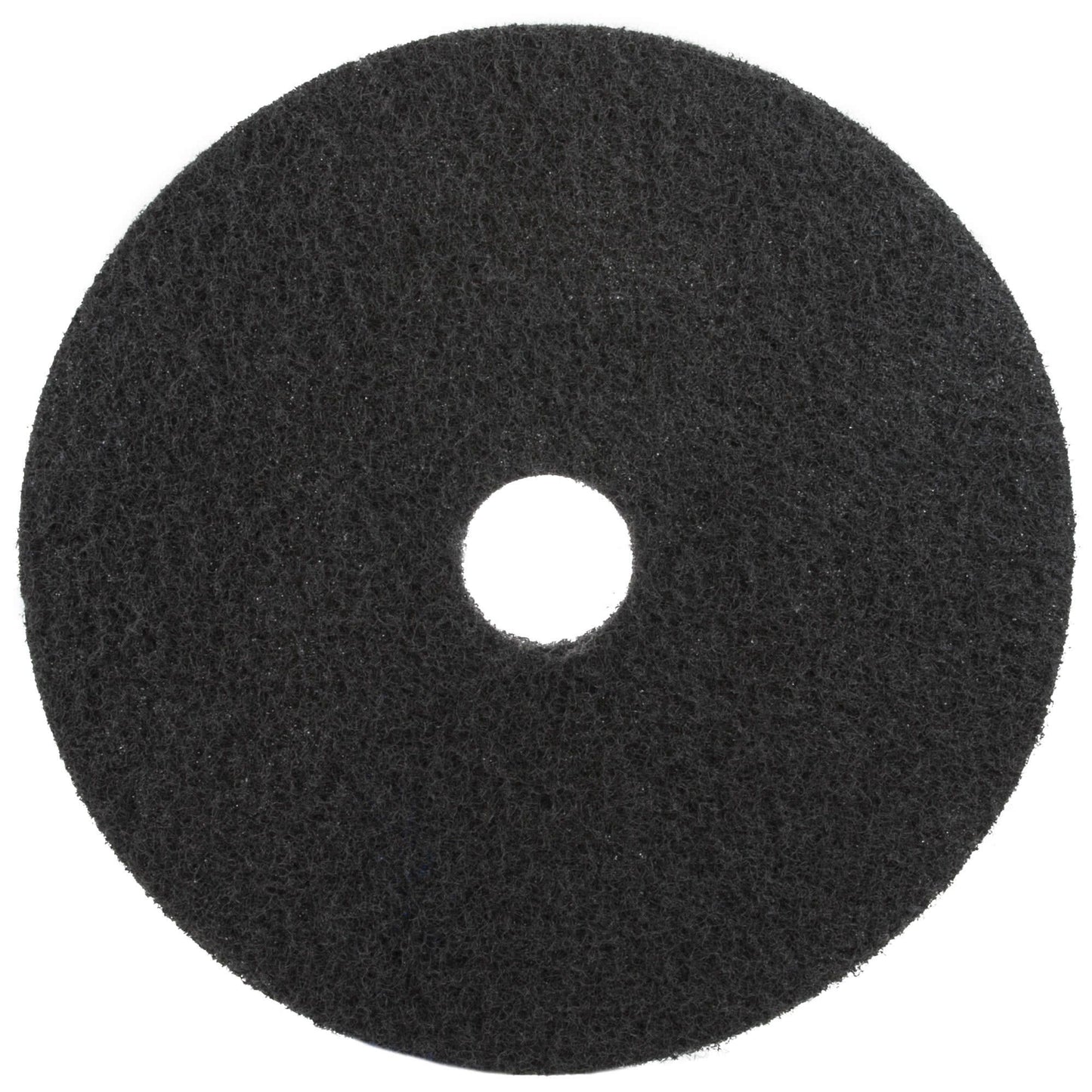 17" Black Heavy Strip Floor Pads Per 5