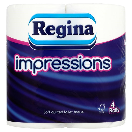 3 Ply Impressions Toilet Rolls Per 40