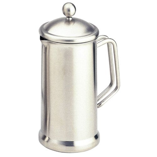 6  Cup Cafe Stal Cafetiere Satin Finish Each