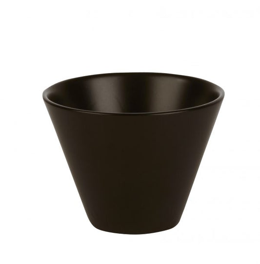 Porcelite Black 10cm Conic Bowl