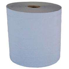 2ply Blue 28cmx370m Uni Paper Rolls