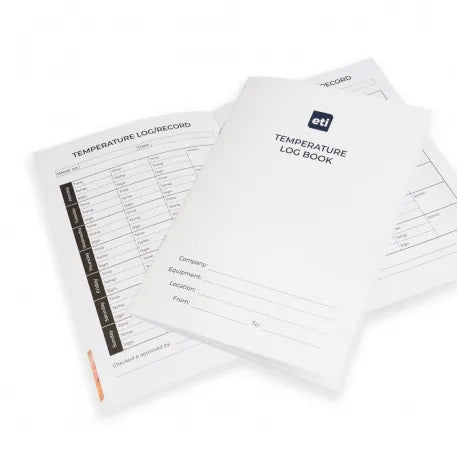 Temperature Log Book per 10