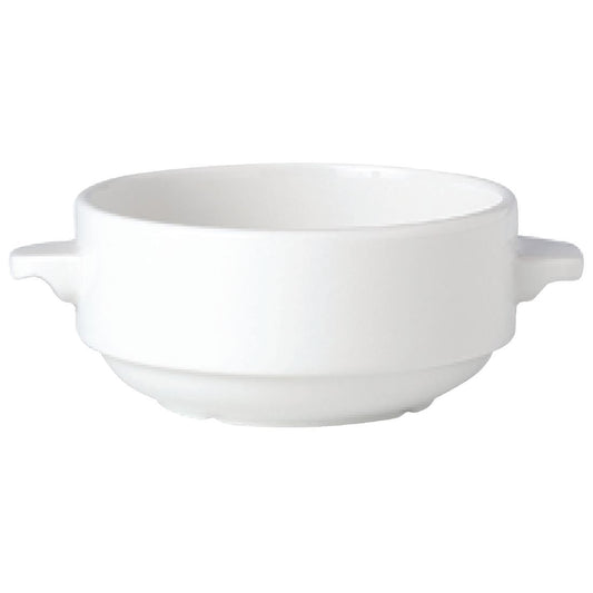 10oz S/White Soup Cup Lugged