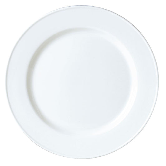 11.75" 30cm Simplicity White Chop Plate