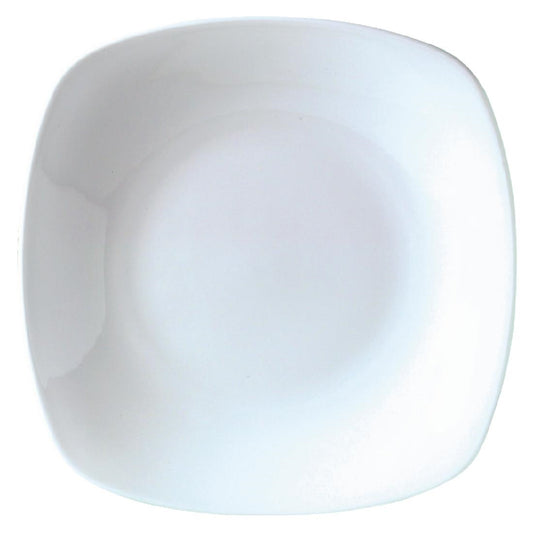 Quadro 7x7" 18cm x 18cm White Plates Per 6