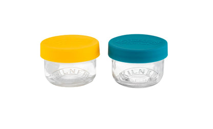 Kilner Snack & Store 125ml Pots, Set of 2