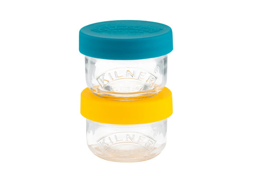 Kilner Snack & Store 125ml Pots - Set of 2