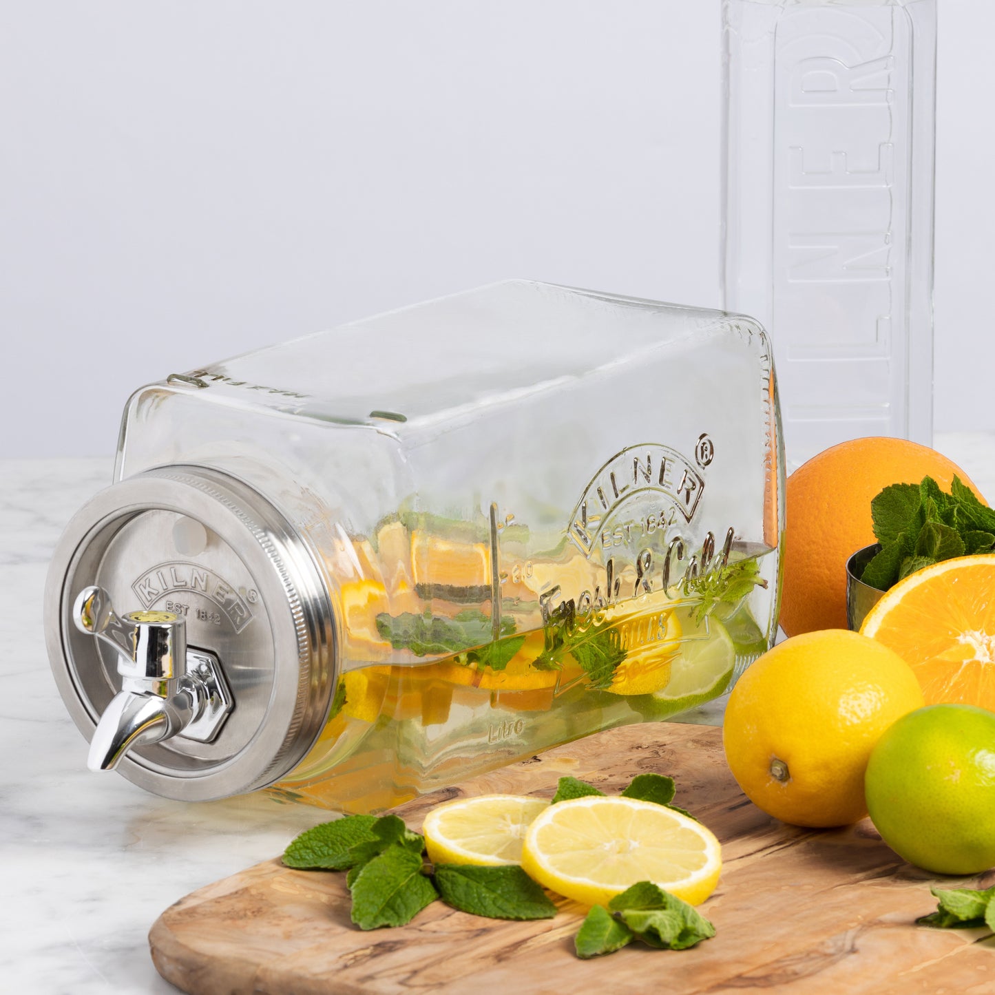 Kilner 3 Litre Glass Fridge Drinks Dispenser