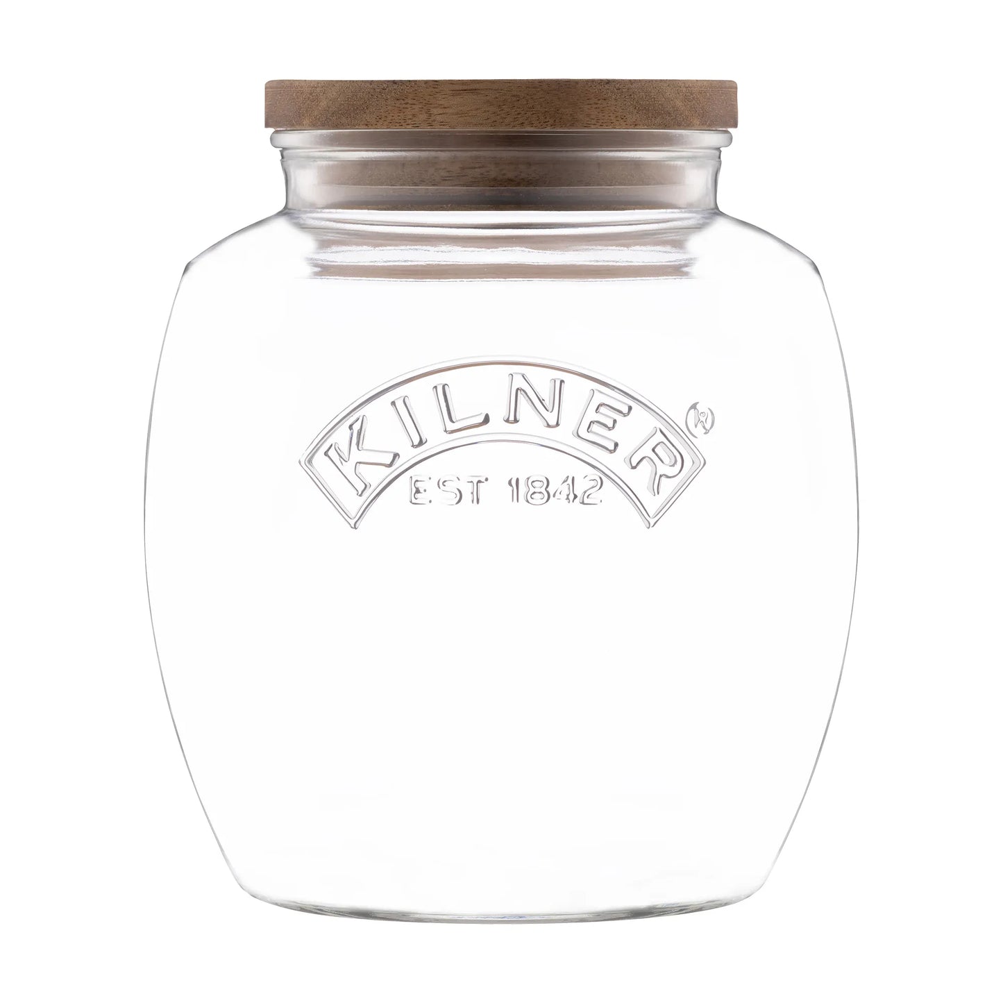Kilner Universal Storage Jar with Wooden Lid 2 Litre
