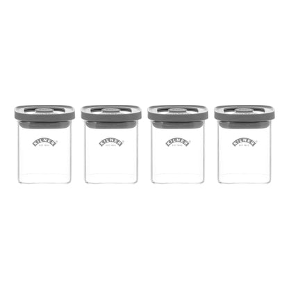Kilner Fresh Storage 4pce Spice Jar Set 0.16Litre