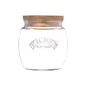 Kilner Universal Storage Jar with Wooden Lid 0.85 Litre