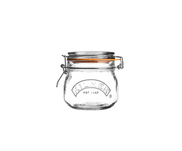 Round Kilner Cliptop Jars 0.50ltr Per 6