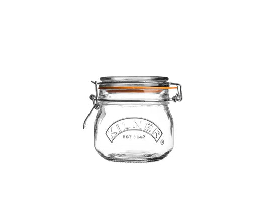 Kilner Round Cliptop Jars 0.50ltr Per 6
