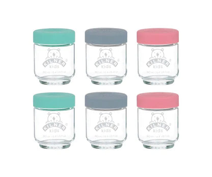 Kilner Set Of 6 Kids Jars 190ml