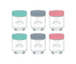 Kilner Set Of 6 Kids Jars 190ml
