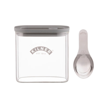 Kilner Fresh Storage 700ml Spice Jar with Measure Spoon