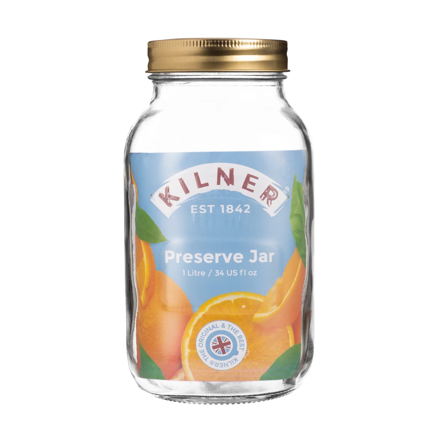 Kilner Preserve Jar 1ltr screw top