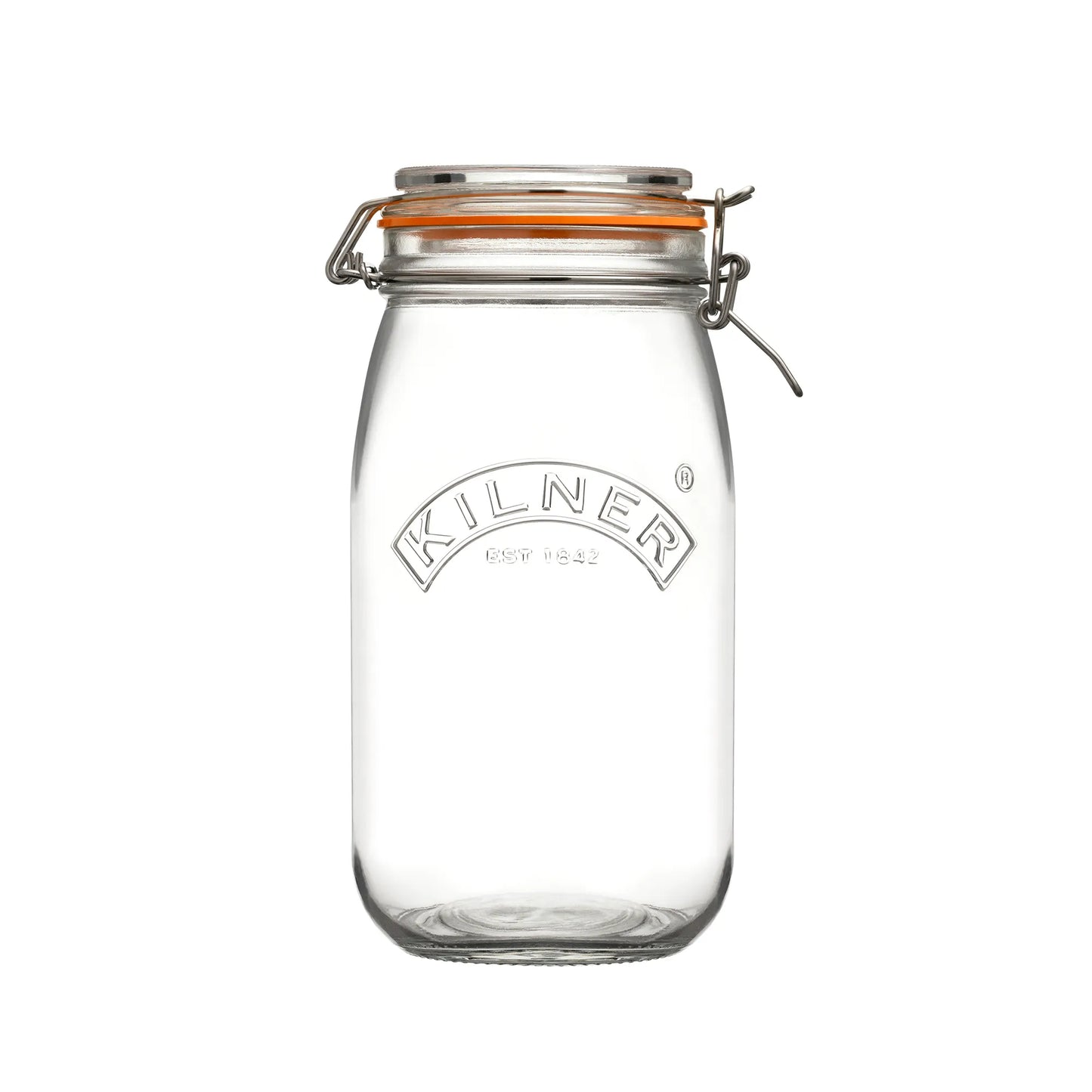 Kilner Clip Top Round Jar 1.5 Litre