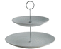 Simplicity 2 Tier Porcelain Cake Stand